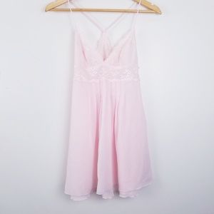Victoria's Secret Sheer Pink Babydoll Lingerie
